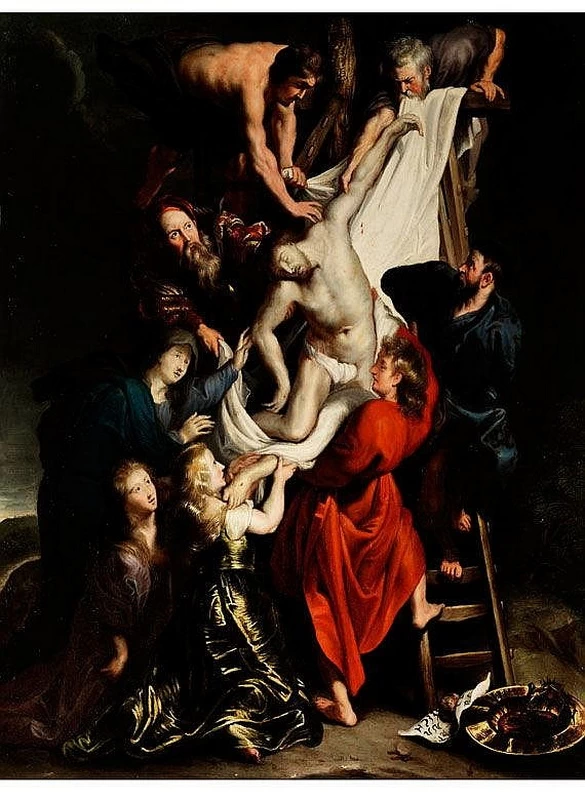 Discesa dalla croce, da Rubens